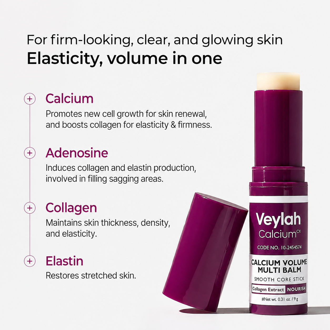 Veylah Peptide & Calcium Anti-Aging Multi Balm