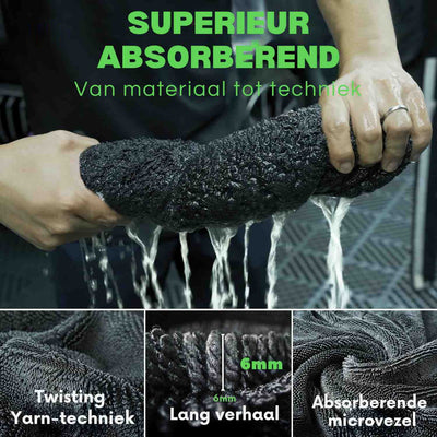 BraidDry™ Autotuch | Ultimative Absorption, Schnell trocknend & Kratzerfreies Reinigen