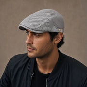 Casual Mesh Flat Cap™ | Luftige Schiebermütze