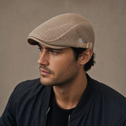 Casual Mesh Flat Cap™ | Luftige Schiebermütze