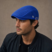 Casual Mesh Flat Cap™ | Luftige Schiebermütze
