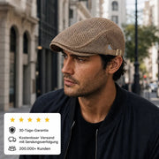 Casual Mesh Flat Cap™ | Luftige Schiebermütze