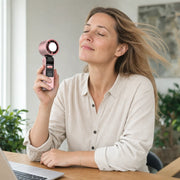 ChillFlow™ | Klappbarer Handventilator mit Kühlplatte