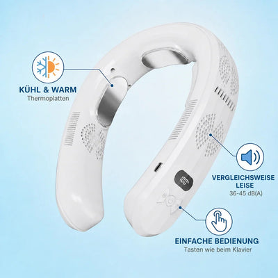 ChillWrap™ | Nackenventilator mit Kühl- und Wärmemodus