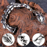 Entfessle die Kraft der Norwegischen Legenden | Wikinger Drachenarmband und/oder Kette mit €20 Rabatt auf das Set