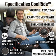 CoolRide™ Sitzkissen | Belüftet, kühlend und universell