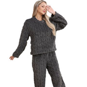 CosyLuxe™ Pyjama Set | Weiches Fleece, warm & ideal für kalte Abende