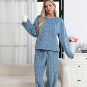 CosyLuxe™ Pyjama Set | Weiches Fleece, warm & ideal für kalte Abende