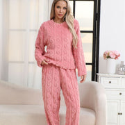 CosyLuxe™ Pyjama Set | Weiches Fleece, warm & ideal für kalte Abende