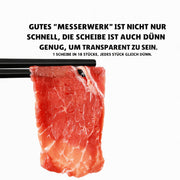 Slicora™ Fleischschneideset | Manuell, Dünne Scheiben & Multifunktional