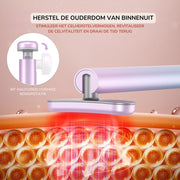 FairyGlow™ Pen | Drehbares EMS & Rote Lichttherapie Für Hautverjüngung Zu Hause
