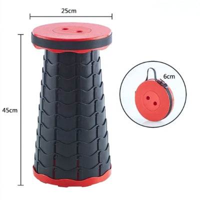 FlexiStool™ Verstellbarer Teleskop-Hocker mit Antirutsch-Oberfläche