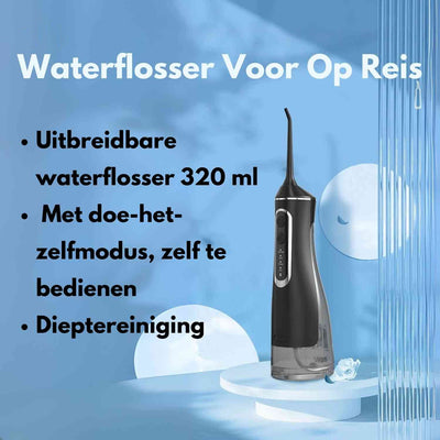 Flosso™ Wasserflosser | Kabellos, kompakt und effektive Reinigung
