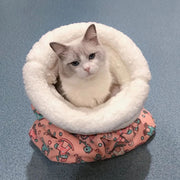 FurHaven™ Kuscheliges Katzenbett | Warm, Gemütlich & Geschützt Das lieben Katzen