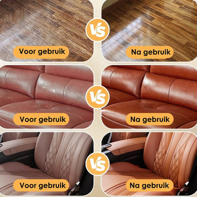 Furnituresalve™ - Leder- und Holzbalsam | Kratzerentferner + Bürste