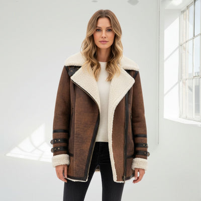 Furvia™ Jacke | Kuscheliges Kunstfell, winddicht und stilvolles Design