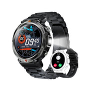 GlowTrack™ Uhr | LED-Taschenlampe, Herzfrequenzmonitor und Fitnessfunktionen