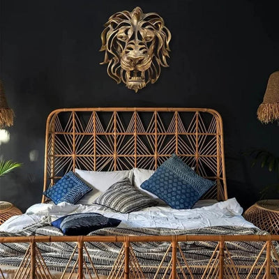 GoldenLion™ Wanddekoration | Kraft, Luxus und Exklusivität in Deinem Interieur