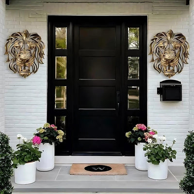 GoldenLion™ Wanddekoration | Kraft, Luxus und Exklusivität in Deinem Interieur