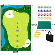 GolfEase™ Golfmatte | Schlagtraining mit Realistischem Gras und Superklebe-Option
