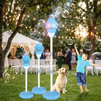 Bubblio™ Seifenblasenmaschine | Verstellbar, aufladbar und mit Musik