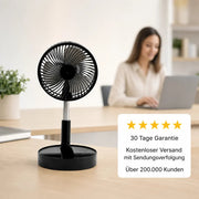 BreezePro™ | Faltbarer USB-Ventilator mit Teleskopständer