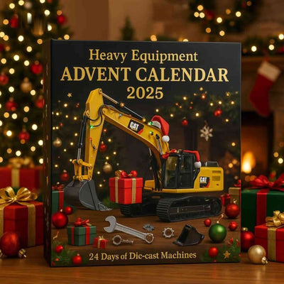 Buildora™ Adventskalender | Baufahrzeuge, 24 Überraschungen & Spielspaß