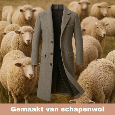 Ashford™ Woll-Trench | Wolle, klassisch, britischer Erbe-Stil, gepolstert