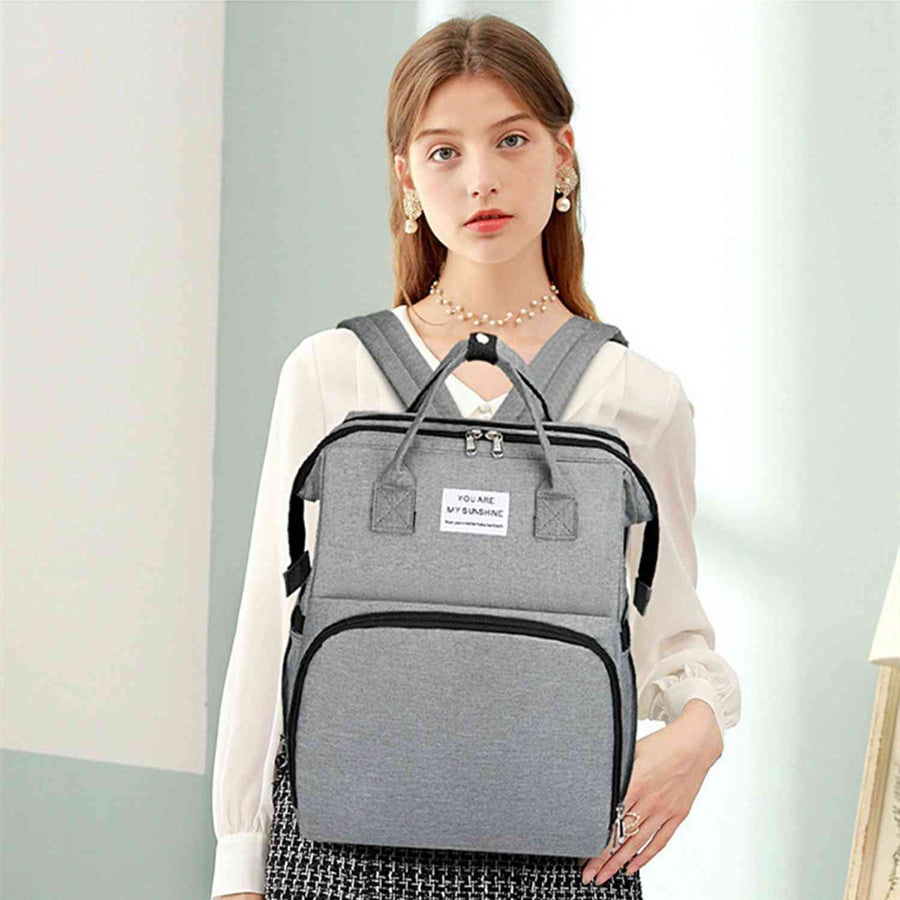 BabyLuxe™ Rucksack | Faltbares Babybett, Mückenabweisend & Große Kapazität