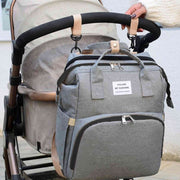 BabyLuxe™ Rucksack | Faltbares Babybett, Mückenabweisend & Große Kapazität