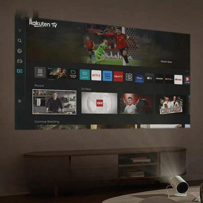 360° Smart Projector PRO Ultra HD & Bluetooth für das Heimkino