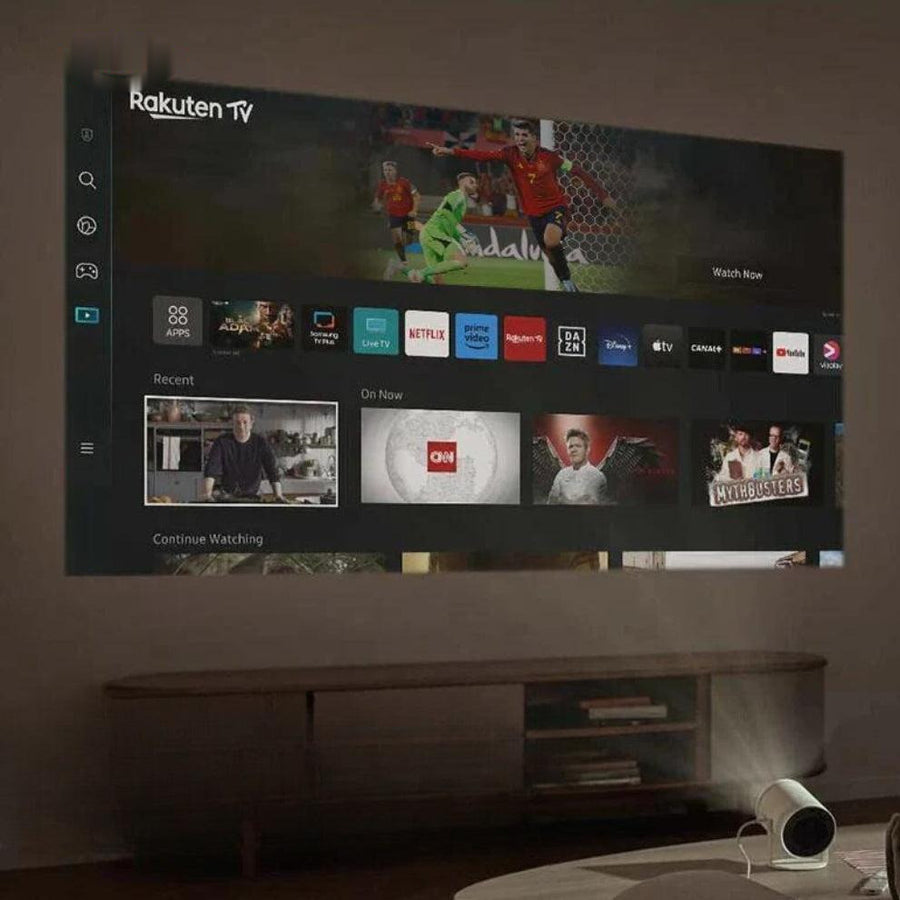360° Smart Projector PRO Ultra HD & Bluetooth für das Heimkino