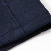WoolGuard™ Winterjacke | Luxuriöser Doppelkragen-Trenchcoat für Herren | Warm & Stilvoll für den Winter