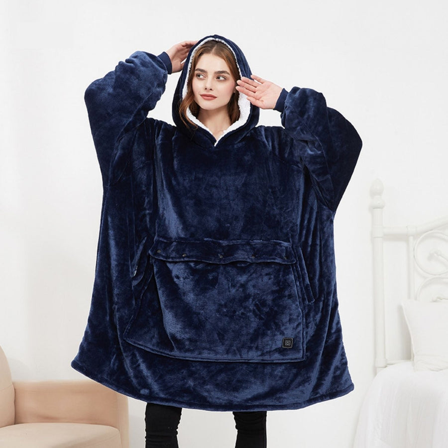 HeatCozy™ Plus | 3-Zonen Elektrisch beheizter Pullover, USB aufladbar
