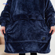 HeatCozy™ Plus | 3-Zonen Elektrisch beheizter Pullover, USB aufladbar