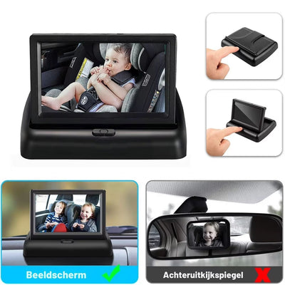 BabyGuard™ Auto-Babykamera | Sicherer und klarer Blick auf dein Baby während der Fahrt