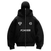 AutumnBliss™ Hoodie | Baumwolle, Doppelte Kapuze, Unisex Komfort