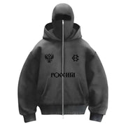 AutumnBliss™ Hoodie | Baumwolle, Doppelte Kapuze, Unisex Komfort