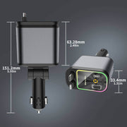 AutoCharge™ 120W | 4-in-1 Ladegerät, super schnell, RGB Sternenhimmel