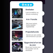 AutoCharge™ 120W | 4-in-1 Ladegerät, super schnell, RGB Sternenhimmel