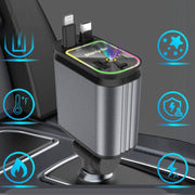 AutoCharge™ 120W | 4-in-1 Ladegerät, super schnell, RGB Sternenhimmel