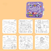 AquaDoodle™ Buch | Wiederverwendbarer, Magischer Wasserfarben Spaß für Kinder