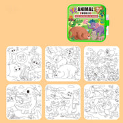 AquaDoodle™ Buch | Wiederverwendbarer, Magischer Wasserfarben Spaß für Kinder