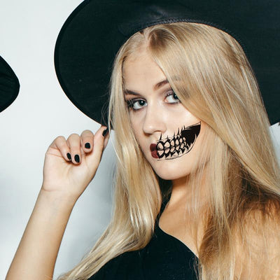 Realistische Halloween Horror Tattoos | Mach dein Halloween-Make-up komplett