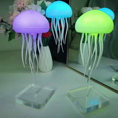 JellyGlow™ Lampe | Schwimmende Quallenlampe, Farbverlauf & Nachtlicht