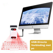 Keybeam™ Tastatur | Laserprojektion, Kabellos & Bluetooth