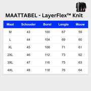 LayerFlex™ Strick | 2-in-1 Hemd, Slim-Fit Aussehen & Komfort