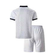 Leander™️ | 2-teilige Sommerkombination mit luftigem Hemd & Shorts mit Kordelzug