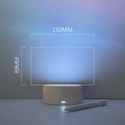 LumiNote™ Schreibtischlampe | Wischbare Memo-Notiztafel, Helle und Stimmungsvolle Erinnerung