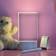 LumiNote™ Schreibtischlampe | Wischbare Memo-Notiztafel, Helle und Stimmungsvolle Erinnerung